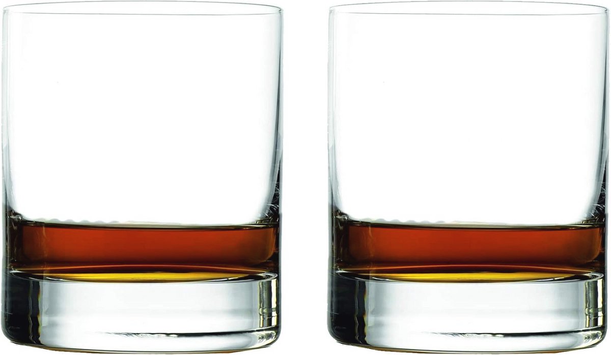 Whiskyglas Manhattan voor Whisky en Cocktails - Set van 2, 420 ml