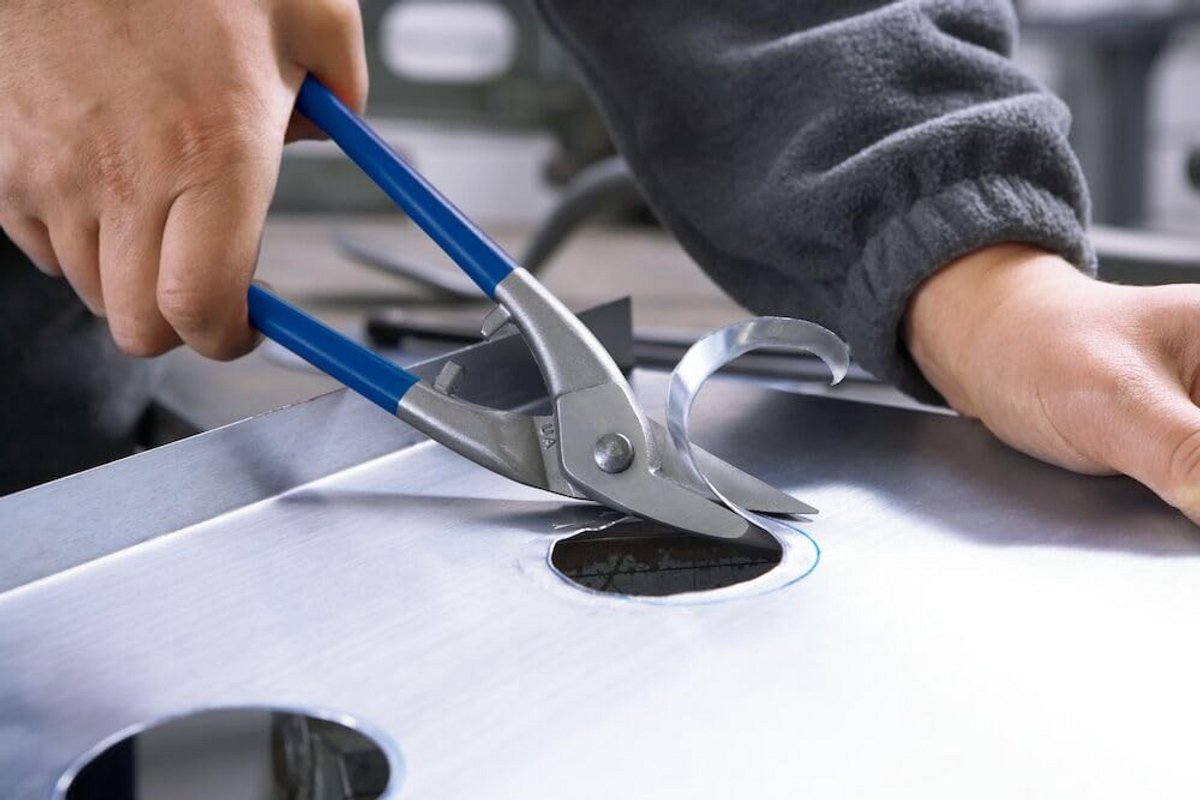 Professionele Tijscharen Set 250mm voor Metaal en Plaatwerk