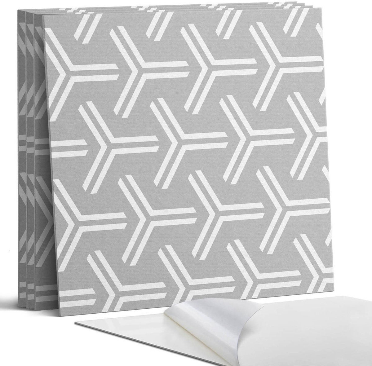 Coloray Wandpanelen Zelfklevend - Geometrisch pijlenpatroon Zelfklevende Wandpanelen - 50 