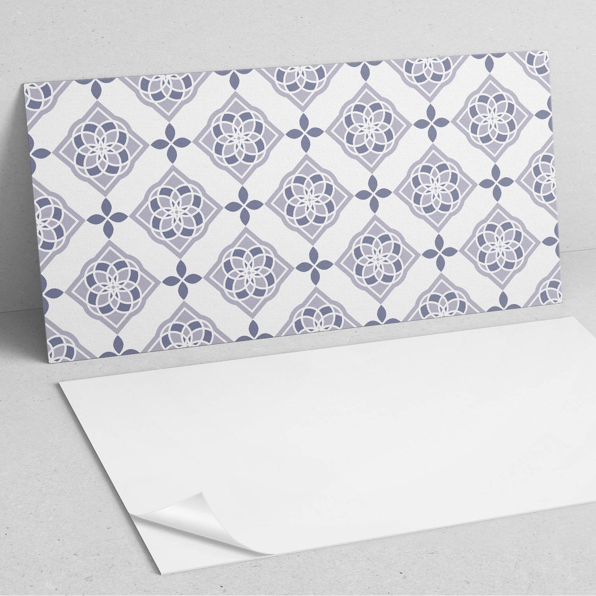 Coloray Wandpanelen Zelfklevend - Geometrisch diamantpatroon PVC Wandpaneel - 100 cm x 50