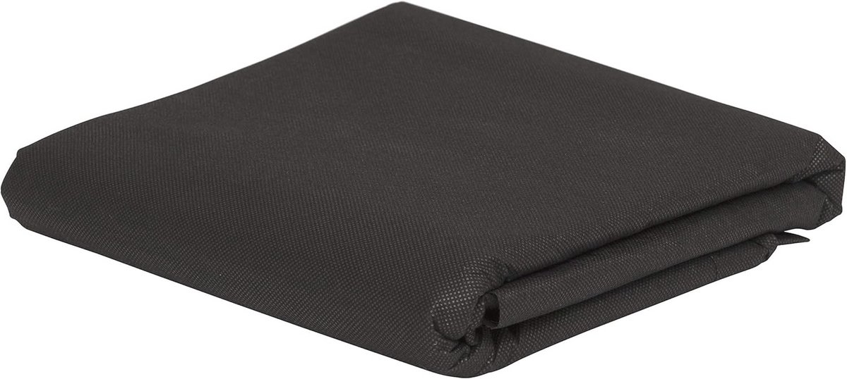 Eco-onkruiddoek voor biologische onkruidbestrijding - 50 g/m², 5 x 1,6 m, zwart