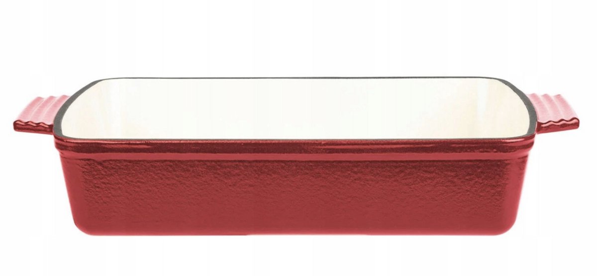 GSW gietijzeren bakvorm, 30 x 21 cm (rood)