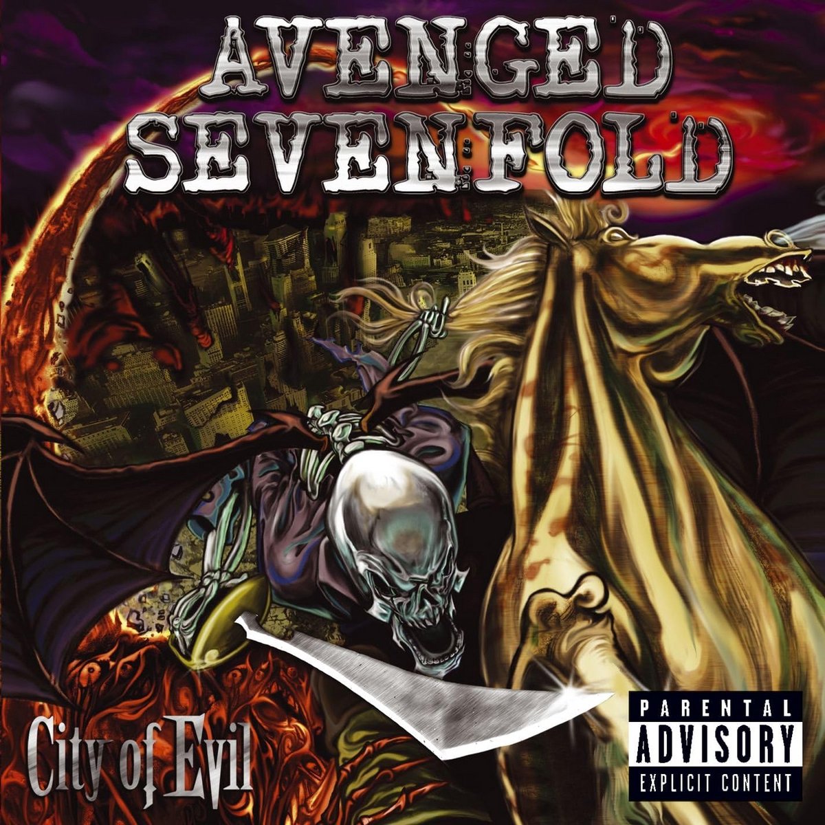 Rock Album City of Evil Expliciete Inhoud Muziek CD