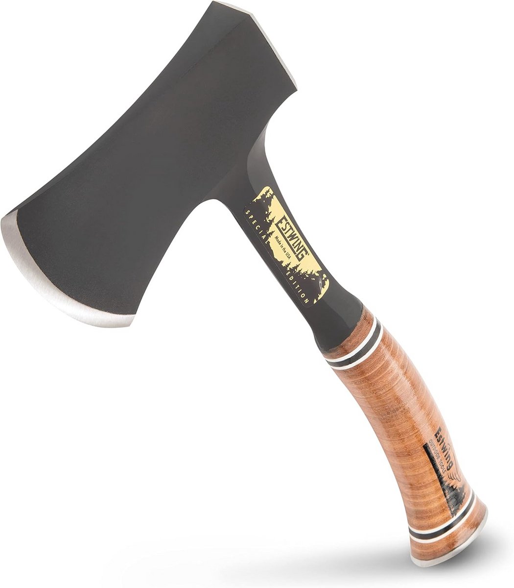 Sportbijl met Nylon Beschermhoes - 33 cm