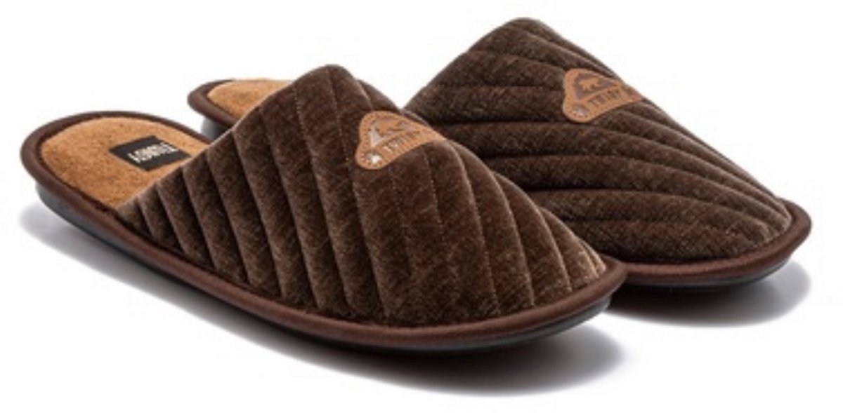 Berussa - Twigy Nicola - Heren Sloffen - Herenmode - Huis Sloffen - Pantoffels - Antislip - Duurzaam - Warme - Zachte - 41/46