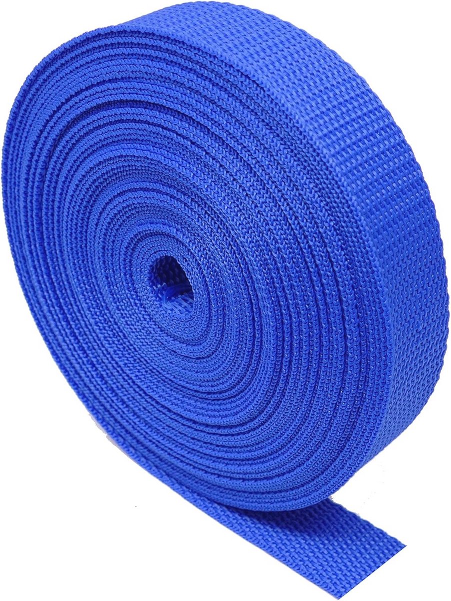 Duurzame geweven band - 5 meter - ideaal voor riggings- en bagagetoepassingen