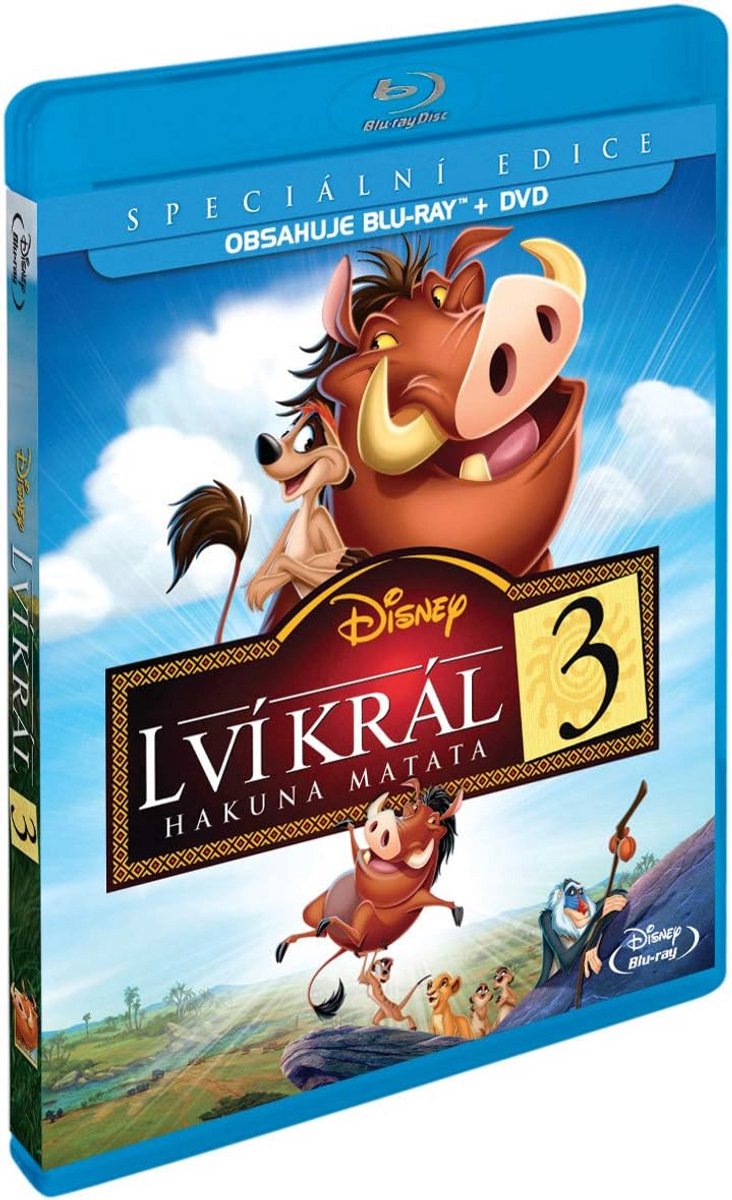 De Leeuwenkoning 3: Hakuna Matata Special Edition Blu-ray (Tsjechische Import)