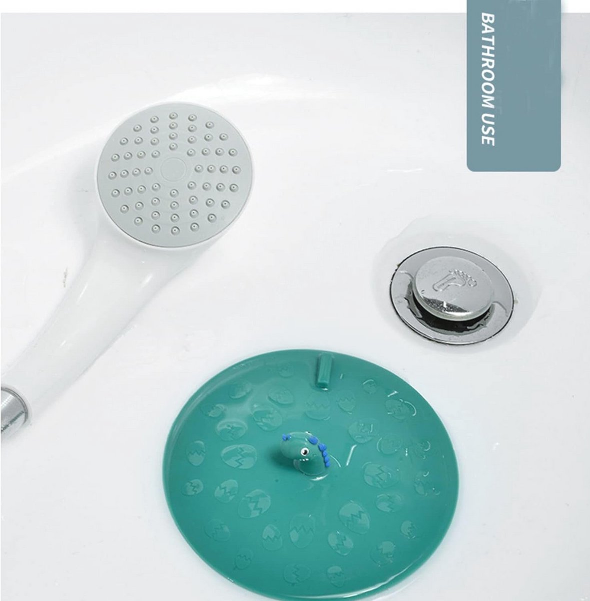 Siliconen Afvoerplug voor Bad en Keuken - Ideaal voor Gootsteen en Douche
