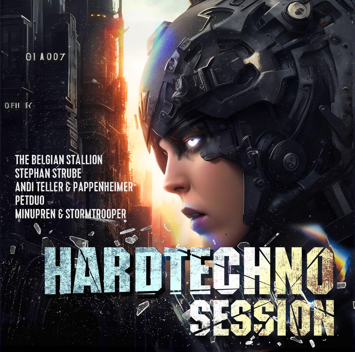 Intense Hard Techno Mix CD - Non-Stop Beats voor Feest en Workout