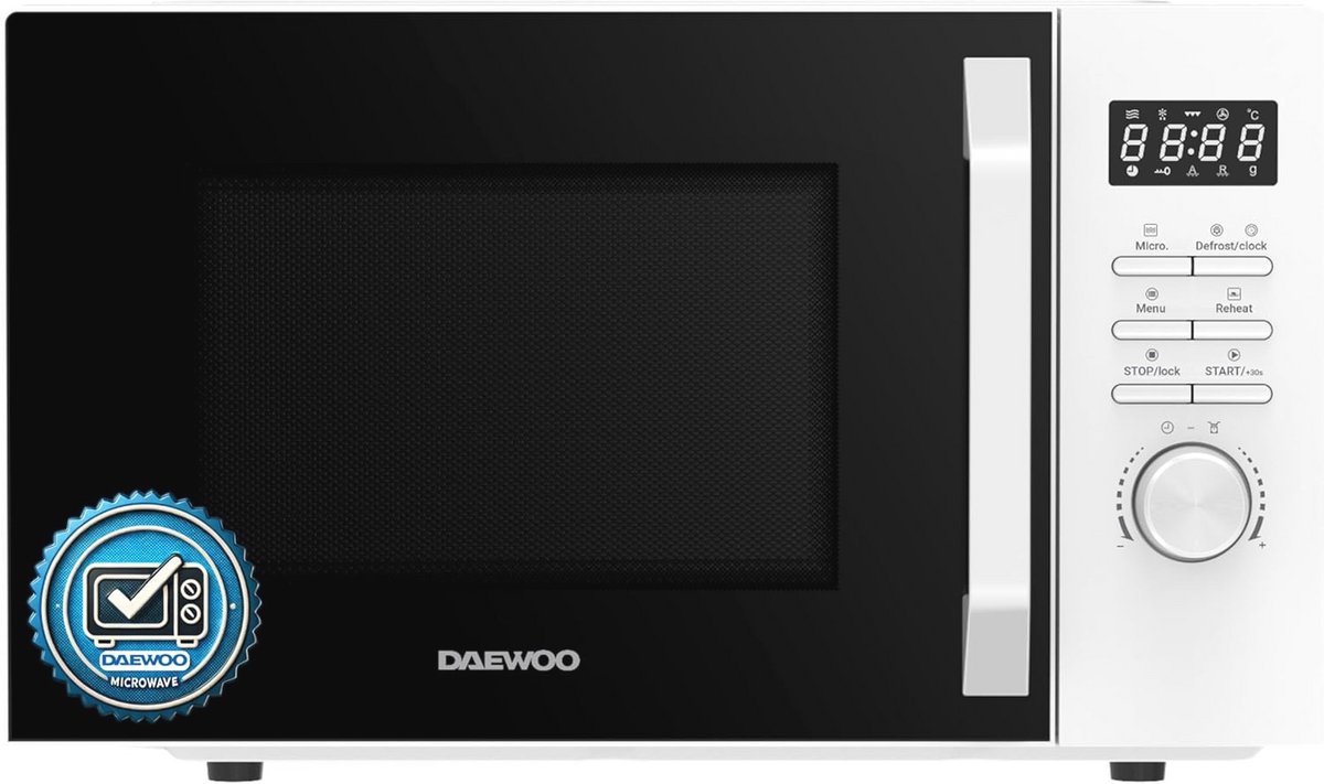 Solo Magnetron 20L 700W met Automatische Programma's en Timer - Wit