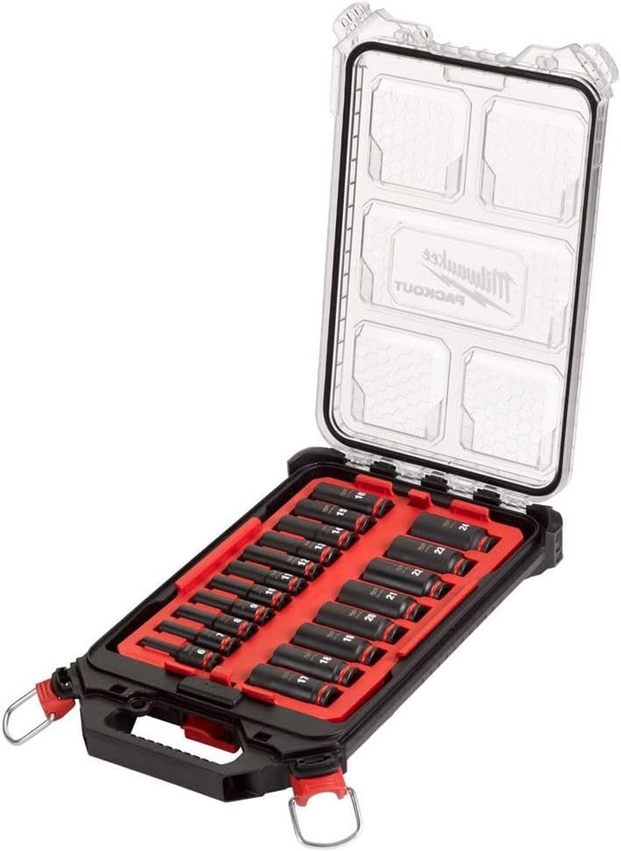 Slagmoerset 1/2 inch in PACKOUT organizer - 16-delig