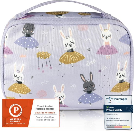 Duurzame kinder thermotas - Mini isoleertas voor snacks en cosmetica - 1,5 liter — afbeelding 3