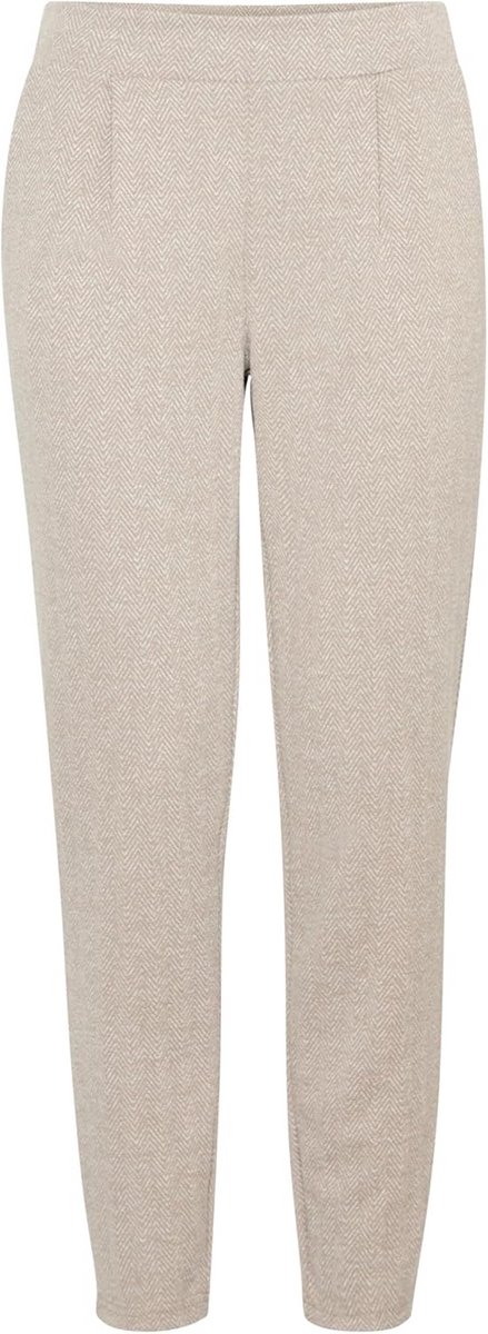 Dames Zakelijke Broek Slim Fit Jacquard met Elastische Stof