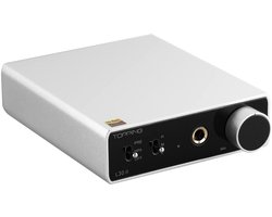 TOPPING L30 II NFCA Linear Headphone Amplifier - 6.35mm Jack 3.5mm Adapter RCA Input and Output 37 Vpp High Output Voltage Mini HiFi Amplifier Hi-Res Audio Preamp Silver