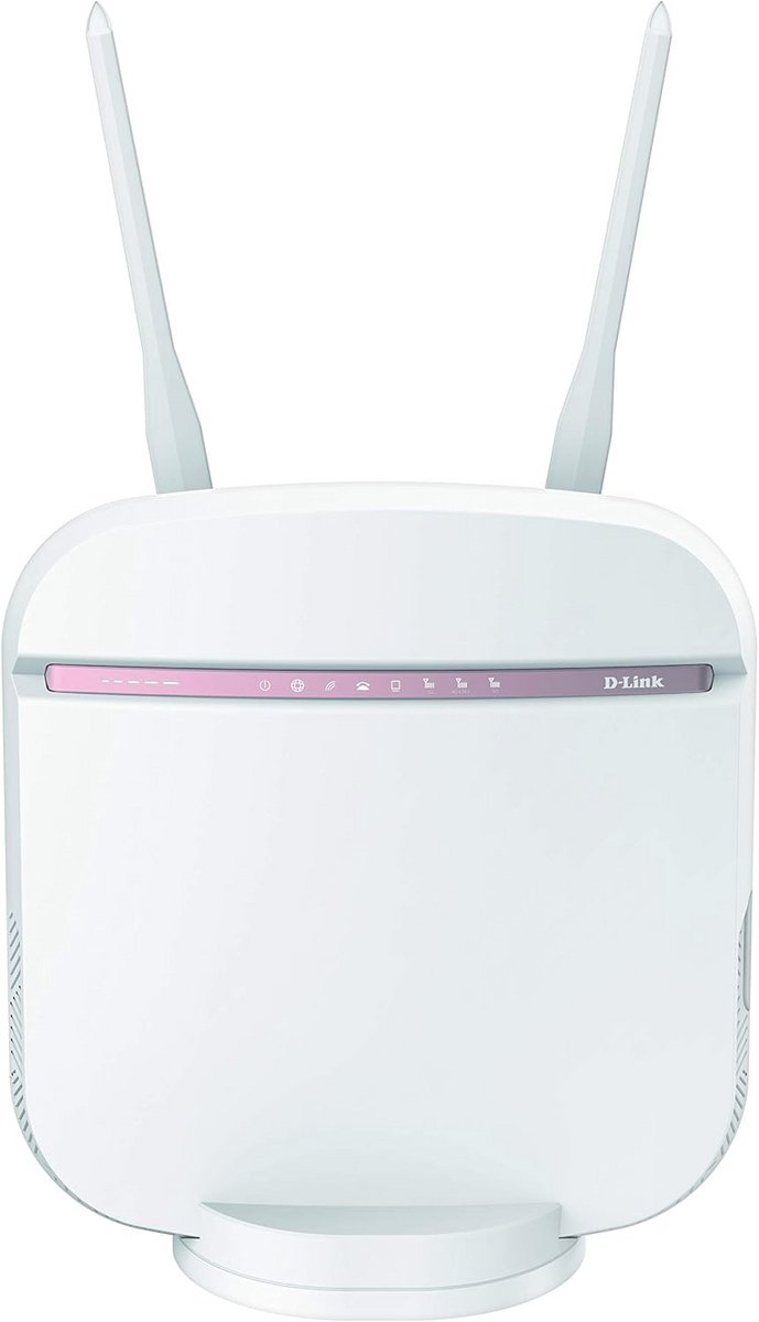 D-Link DWR-978 5G AC2600 Wi-Fi Router, Supersnelle 5G Download tot 1.6 Gbps, AC2600 Wi-Fi, MU-MIMO, 4 x Gigabit Port, Gigabit Internet Port, Verwijderbare Externe Antennes, Simlock vrij