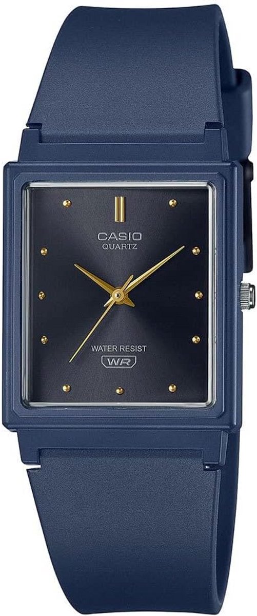 Blauw Casio Horloge - Stijlvol en Betrouwbaar Analoog Model