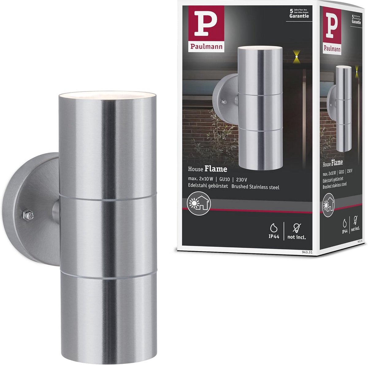 LED Buitenverlichting Wandlamp met IP44 Bescherming voor Buitengebruik