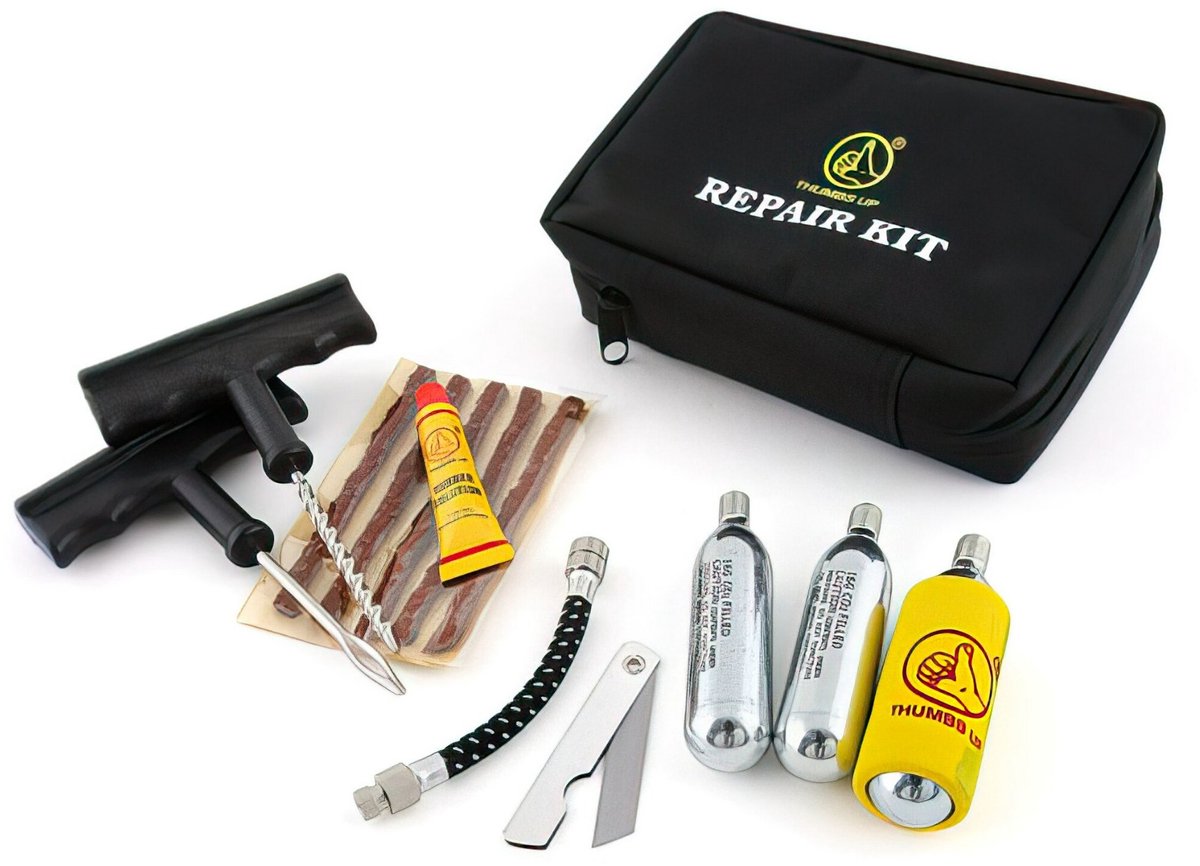 Banden reparatie set Tubeless Motoforce 13-delig