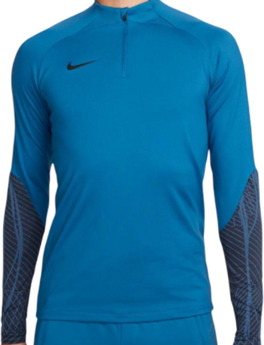Nike Men’s Football Long Sleeve Training Top Blauw
