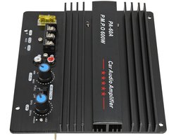Stereo Audio Power Amplifier, 12V 600W Car Sound Power Amplifier Board,Digital Amplifier Board High Power Bass Subwoofer Amp Board for Cars