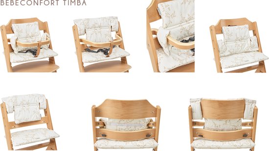 Meyco Baby Branches stoelverkleiner meegroei - sand van Meyco — afbeelding 5