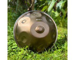 Omslag van LIDAH® F Pygmy 7 Handpan - 43 cm - Mini Hand Pan - Steeldrum + Handpan Olie & Draagtas