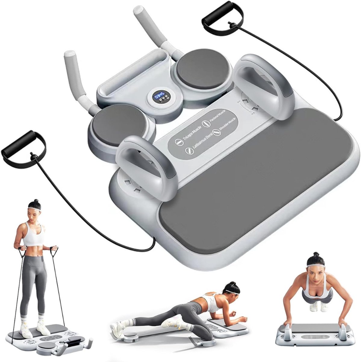 VH Supplies® Pilates Board - Balansbord - Fitnessapparaat