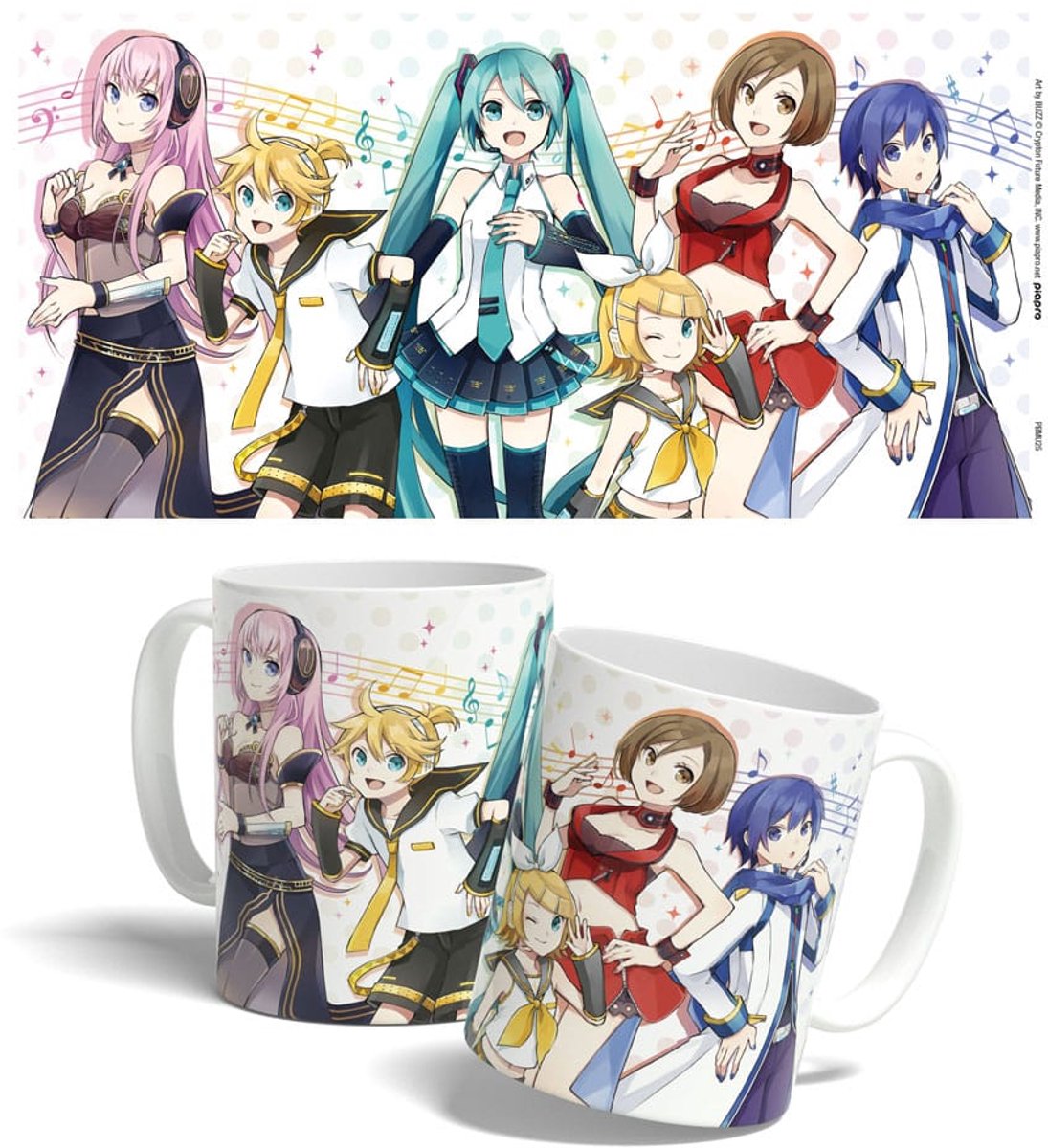 POPbuddies Hatsune Miku Mok / Beker Group 325 ml Cups & Mok / Bekers