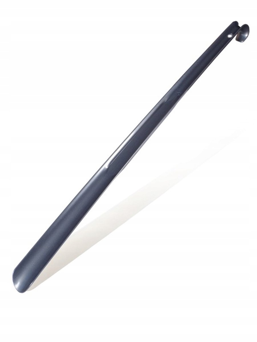 Sterke Kunststof Schoenlepel 65 cm - Grijs