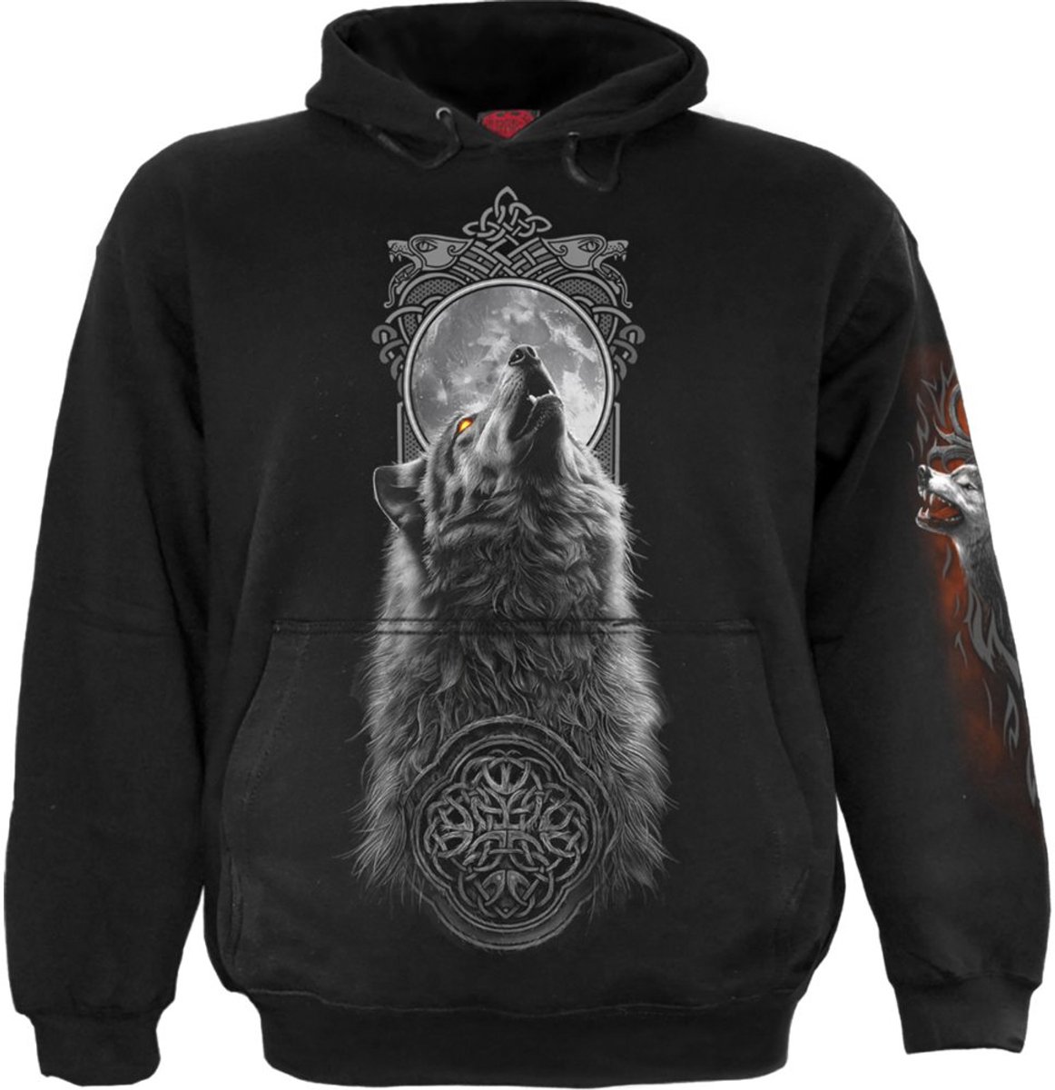 Spiral Darkest Fear Hoodie Heren Trui met capuchon - zwart - M