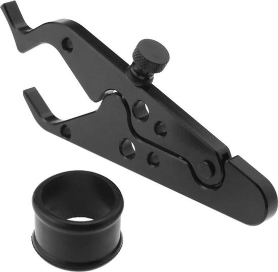 Motorfiets cruisecontrol - Geschikt voor de meeste motorfietsen en sportmotorfietsen - Motor brommer scooter cruise control - Zwart