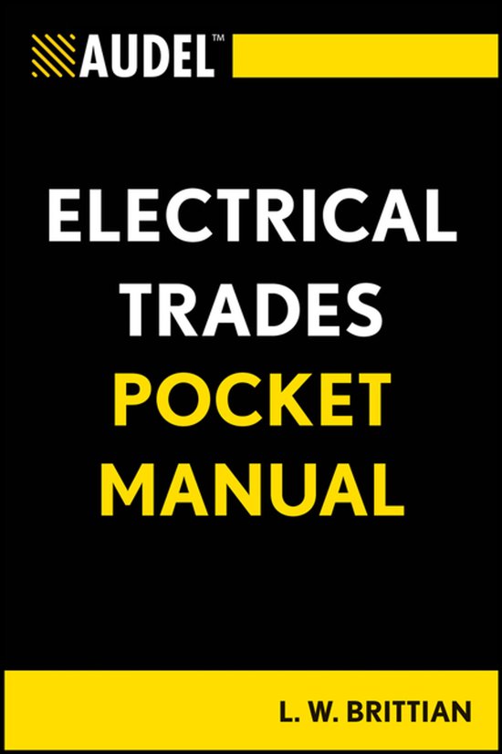 Audel Electrical Trades Pocket Manual - cover