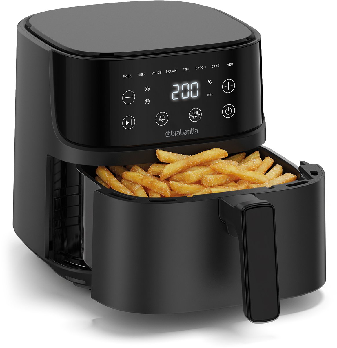 Brabantia Airfryer XL 4L met Dubbele Lade