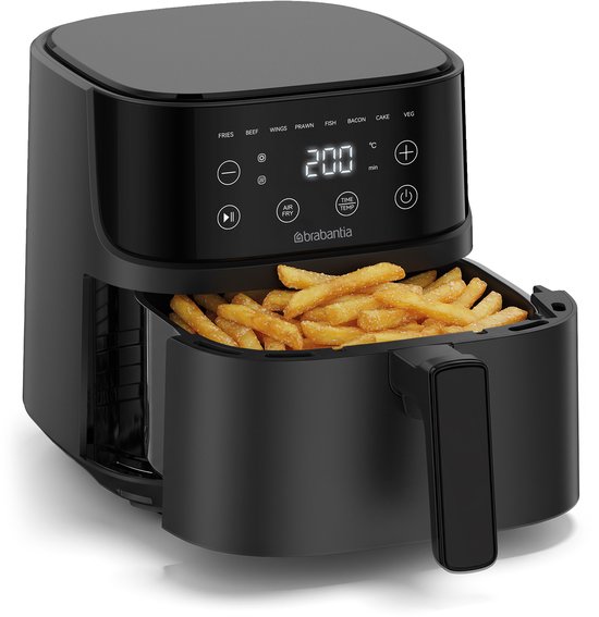 Brabantia Airfryer XL 4L met Dubbele Lade - Brabantia - €47,99