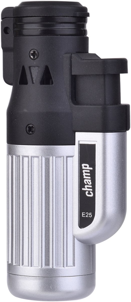 Champ Triple Jet Torch 2025 - Silver - Stormaansteker - Gasbrander - Aansteker