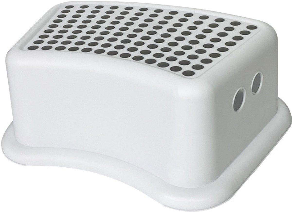 Kindervoetenbankje - Antislip voetenbankje - 37*25*13cm -Grijs
