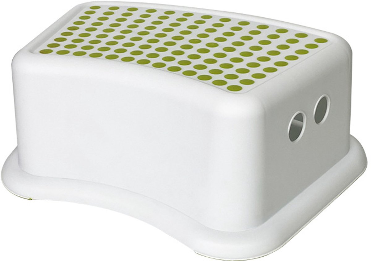 Kindervoetenbankje - Antislip voetenbankje - 37*25*13cm -Groen