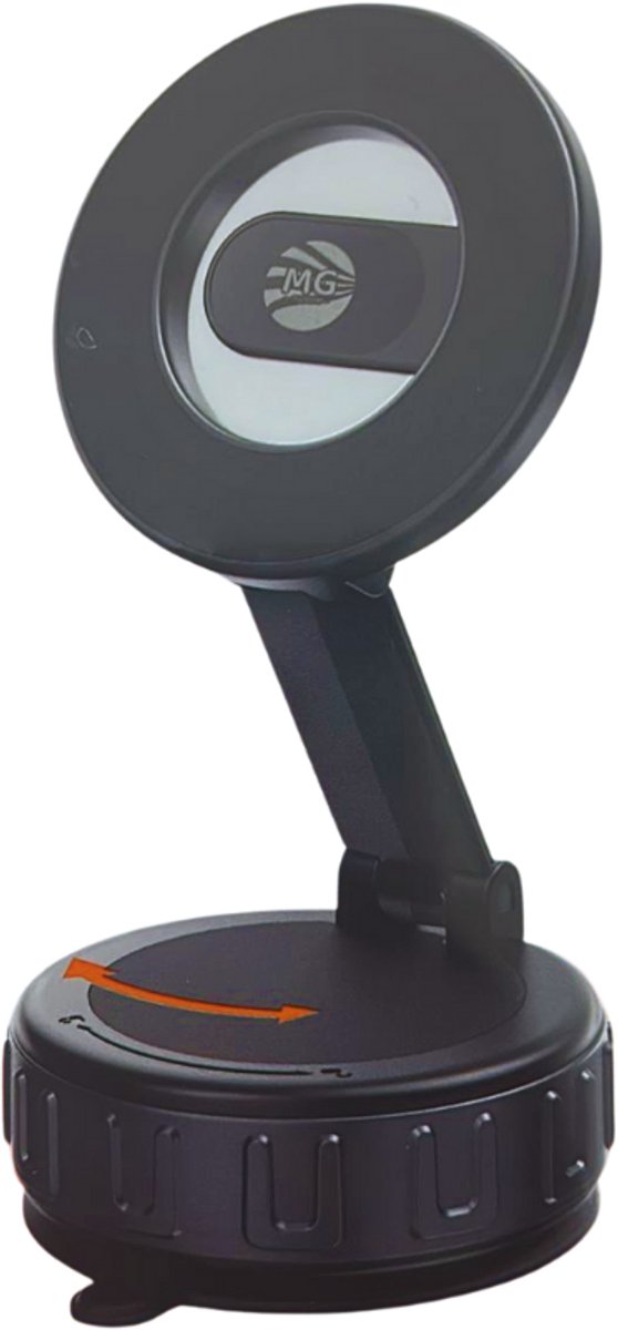 MG-37 MagSafe Auto Telefoonhouder - 360° draaibaar - Zwart