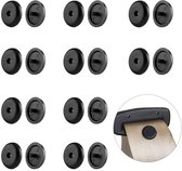 10-stuks veiligheidsgordelstoppers - Gordelsluitinghouders - Gordelstopclips - Gordelafstandhouders - Gordelstopgespen - Antislip - Autoaccessoires - Geschikt voor veiligheidsgordels, auto's - Zwart