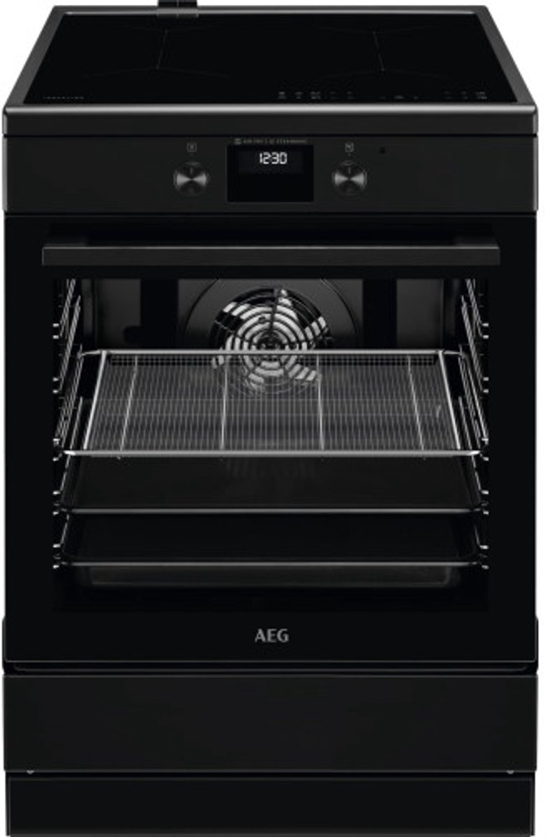 AEG CIB6640AAB inductiefornuis - Zwart- Steambake - Airfry