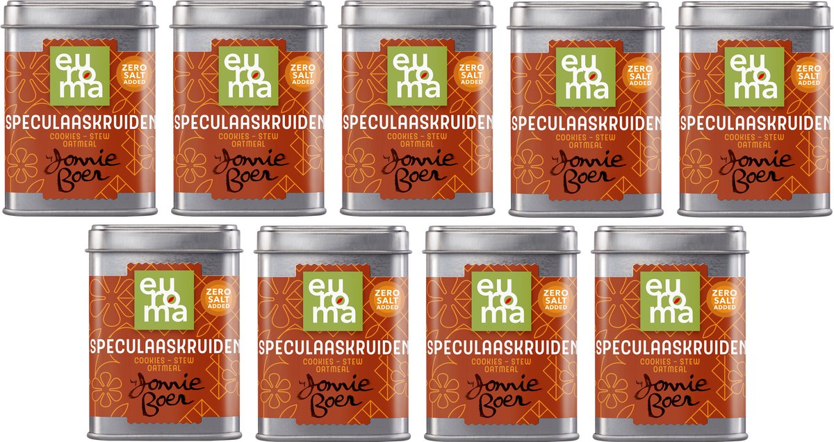 Euroma Original Spices Speculaaskruiden set (9 stuks)