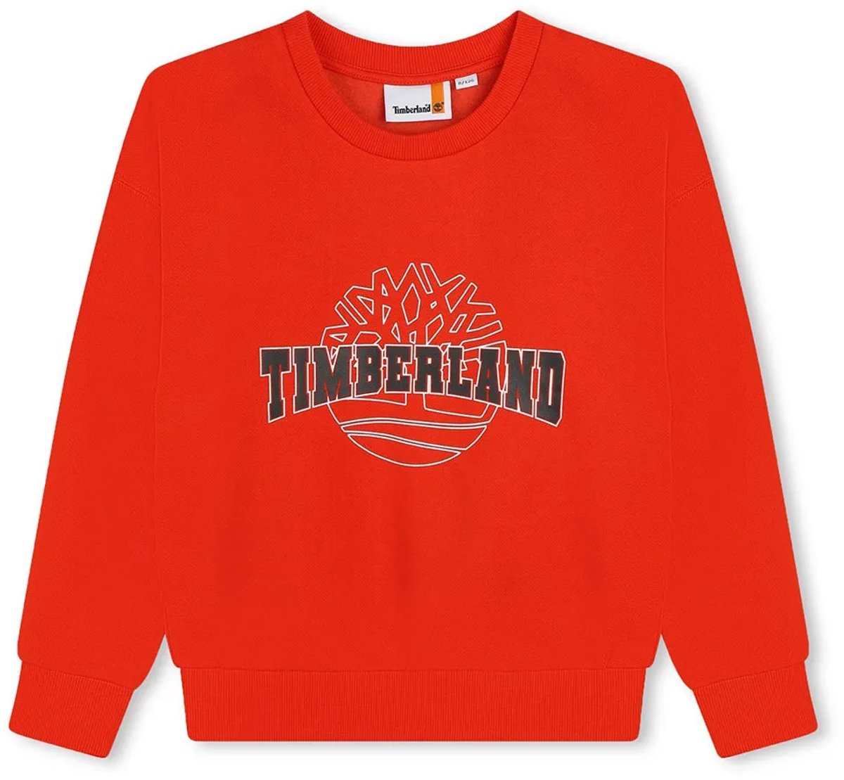 Timberland T60315 Sweatshirt 10 Years Jongens Tangelo