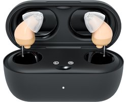 Luvio Plus - Gehoorversterker – Alternatief voor Gehoorapparaat – Oplaadbaar – Voor Dagelijks Gebruik - Zwart