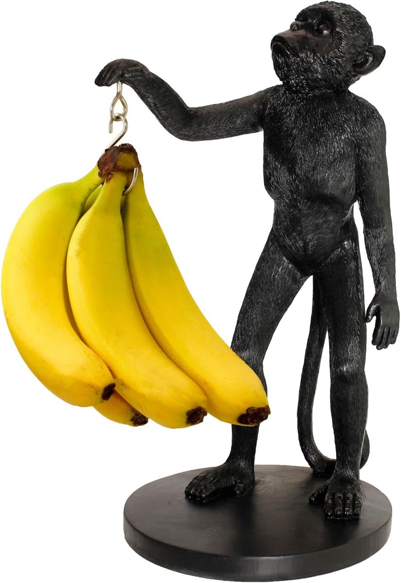 Praktische Bananenhouder met Aapjesontwerp - Keukengadget voor Fruits