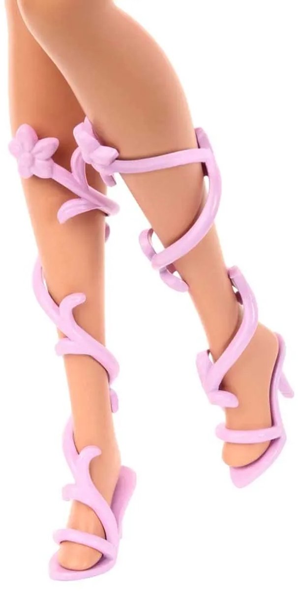 Barbie Fantasie - Sprookjespop - Met van kleur veranderende vleugels en outfit — afbeelding 9