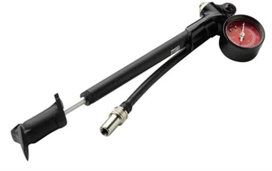 RockShox Vork- en schokbrekerpomp Fietspomp 300 PSI zwart van RockShox — afbeelding 5