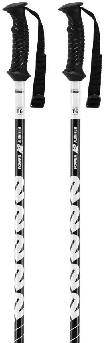 K2 Power Aluminium Stokken 135 cm Zwart