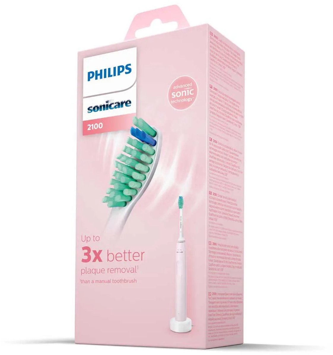 Philips Sonicare 2100 Tandenborstel Roze HX3651/11 - afbeelding 3