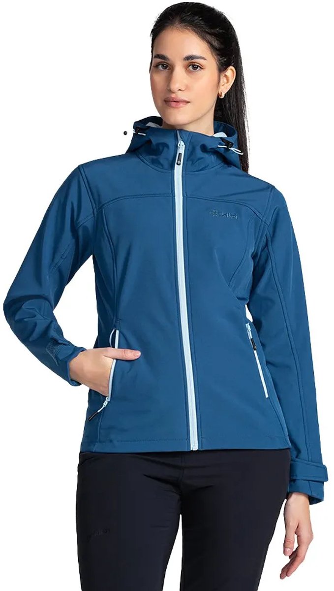 Kilpi Ravia Softshelljack Blauw 44 Vrouw