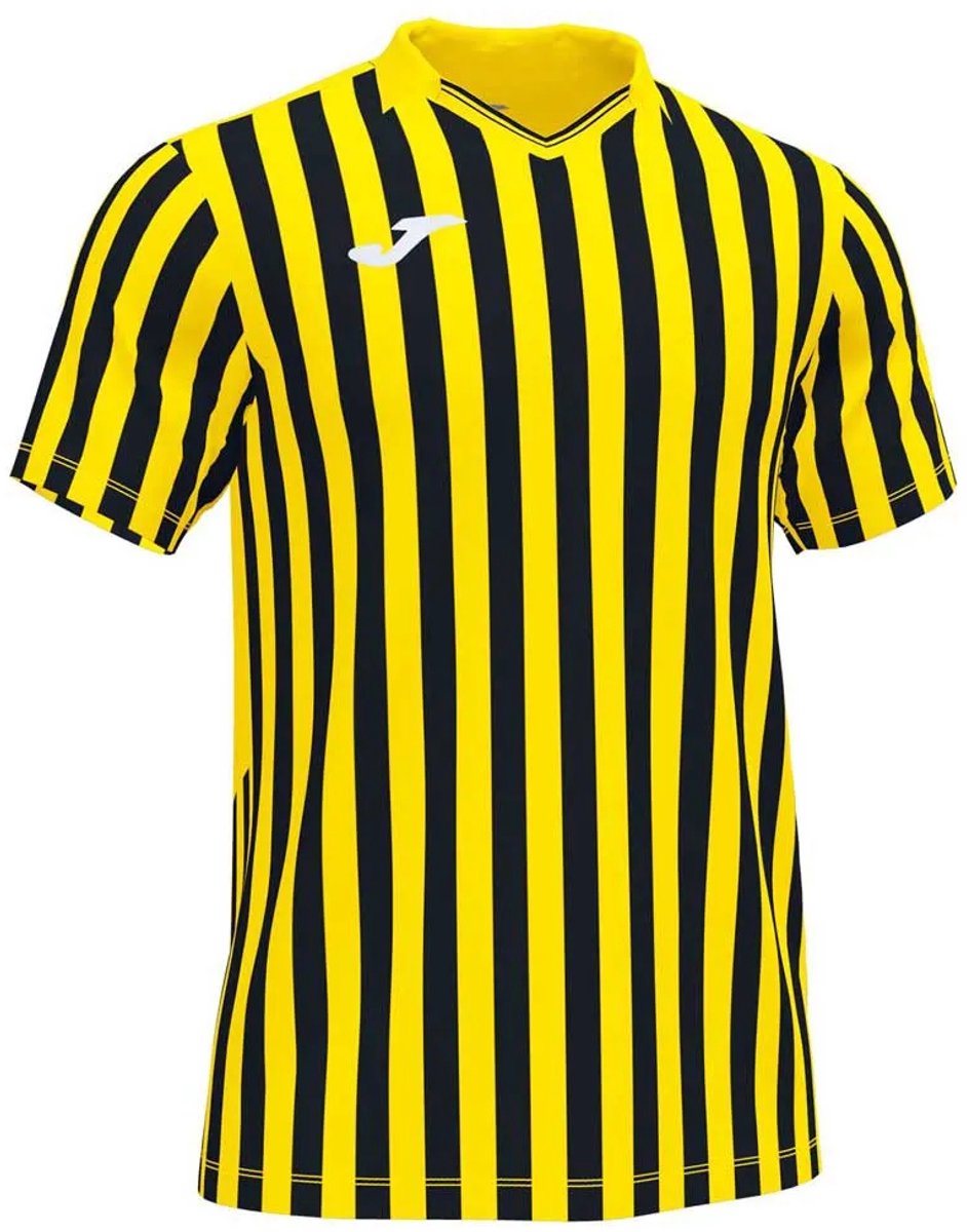 Joma Copa Ii T-shirt Met Korte Mouwen Geel,Zwart 2XL-3XL Man